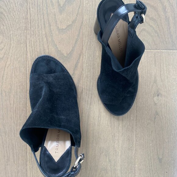 Tamara Mellon Suede Heels - Picture 7 of 8